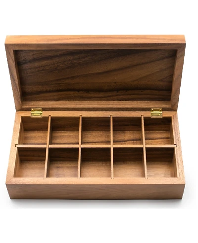 Ironwood Acacia Rectangular Tea Box
