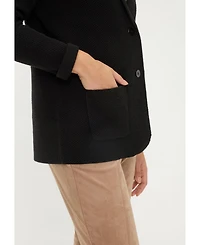 Olsen Women's Merino Wool Blend Blazer