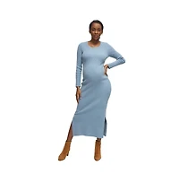 Ingrid + Isabel Maternity Long Sleeve Midi Sweater Dress