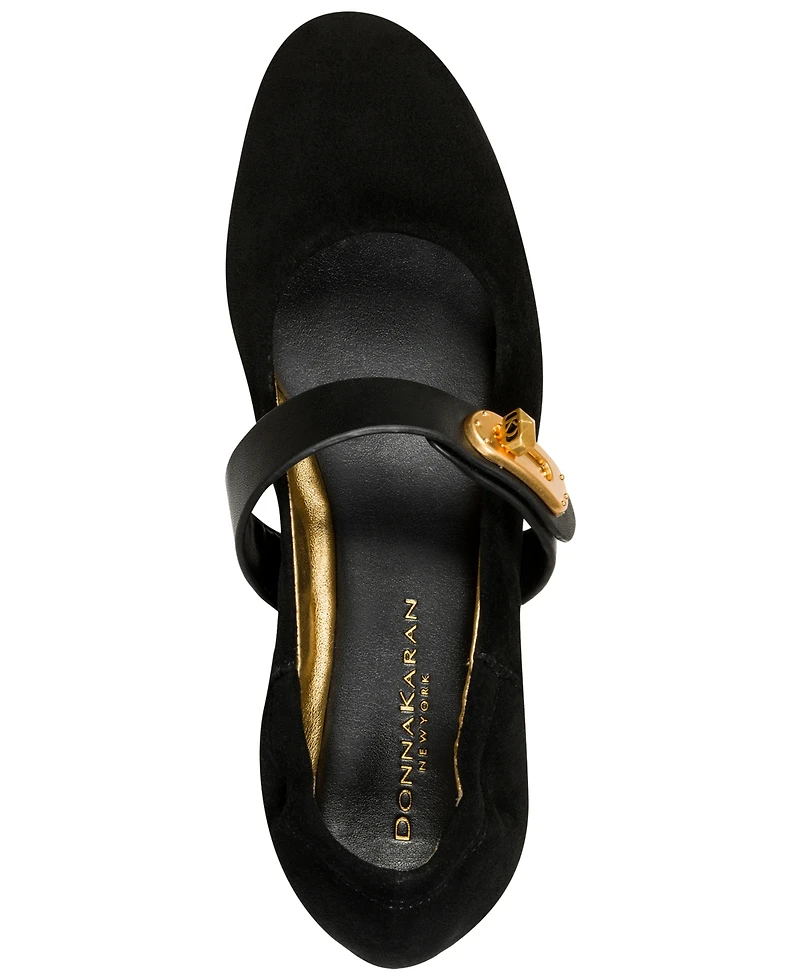 Donna Karan New York Women's Anselm Mary Jane Flat Shoes