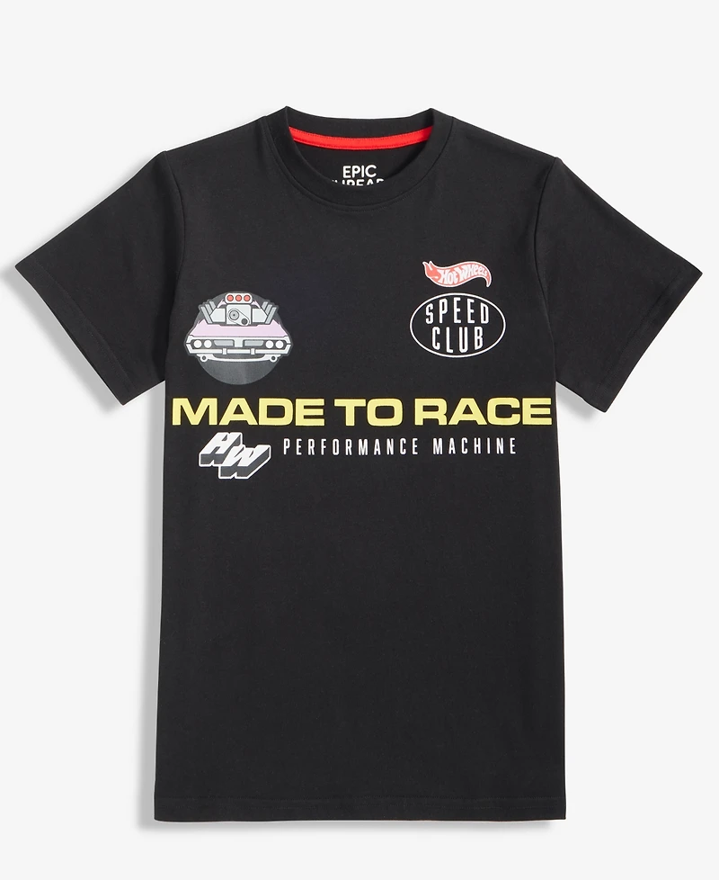 Epic Threads Boys 5-20 Hot Wheels Crewneck T-Shirt, Macy's Exclusive