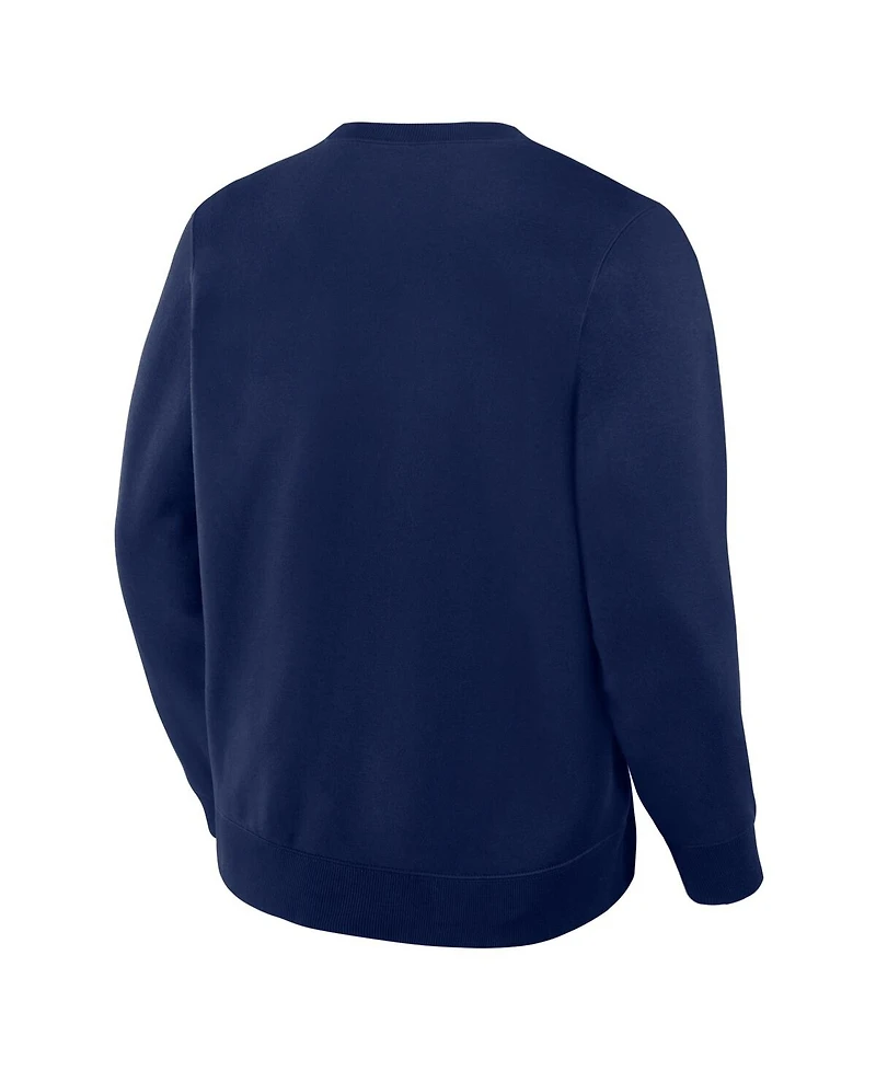 Fanatics Men's Navy Notre Dame Fighting Irish Strength Unity Legacy Pullover Sweatshirt