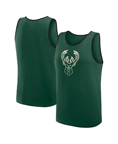 Logo Athletic Men's Hunter Green Milwaukee Bucks Unmatched Success T-Shirt