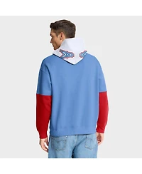 Fanatics Men's Light Blue Tennessee Titans Helmet Retro Pullover Hoodie