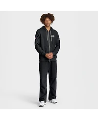 Nike Men's Black Los Angeles Rams Sideline Standard Issue Utility Player Dri-fit Full-Zip Hoodie