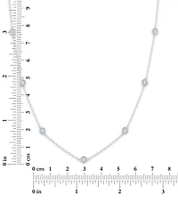 Macy's 2-Pc. Diamond Necklace Set (1/6 ct. t.w.) in 14K Yellow Gold over Sterling Silver or Sterling Silver