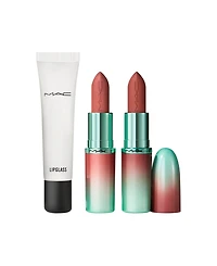 Mac 3-Pc. MACximal Lipstick and Lipglass Gift Set