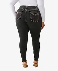 True Religion Plus Jennie Curvy Skinny Big T Jeans