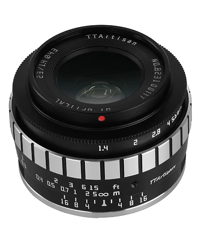TTArtisan 23mm f/1.4 Lens for Fujifilm X, Black/Silver