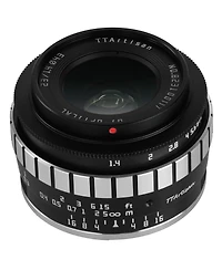TTArtisan 23mm f/1.4 Lens for Fujifilm X, Black/Silver