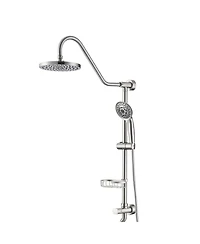 Rainsken 8-Inch Rain Shower Head with Handheld Shower System