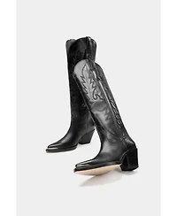 Western Fashion Leather Boots Gilia By Dante
