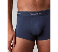 Calvin Klein Men's 3-Pack Icon Stretch Low Rise Trunks