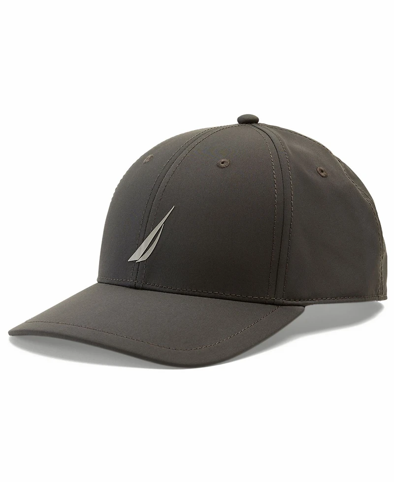 Nautica Men's Solid Performance Logo Detail Cap