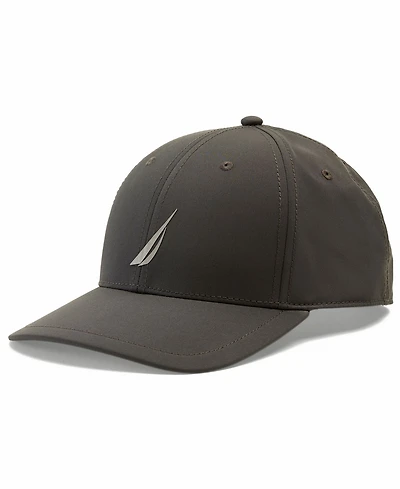 Nautica Men's Solid Performance Logo Detail Cap