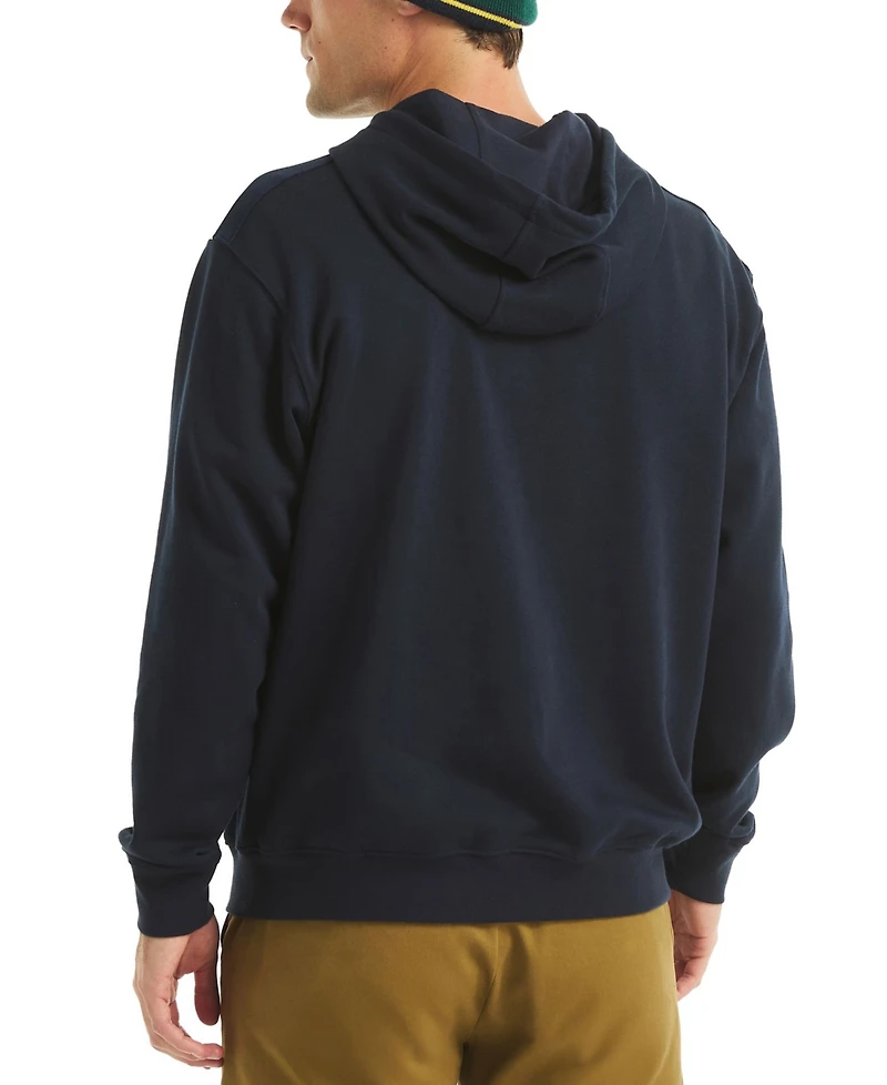 Nautica Men's Tape Shoulder Long Sleeves Hoodie