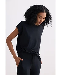 Reistor Women's Relaxed Tee Set Black