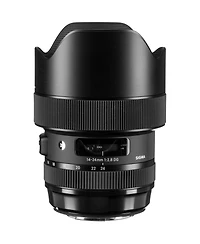 Sigma 14-24mm, 24-70mm, 70-200mm f/2.8 3-Lens Kit for Nikon F, Bundle with Usb Dock, Think Tank Airport Takeoff V2.0 Rolling Backpack, Cleaning Cloth