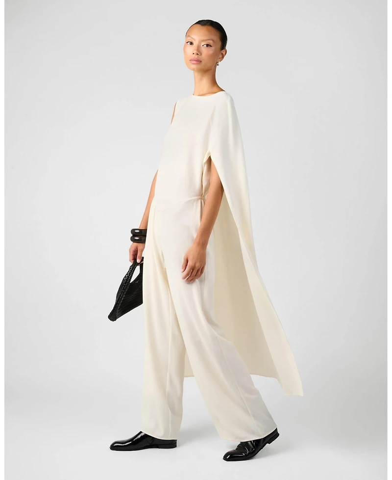 WeWoreWhat Women's Draped Dolman Sleeve Jumpsuit