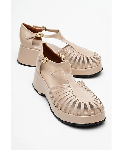 Prologue Shoes Aniel Platform Wedge Sandal (Women)
