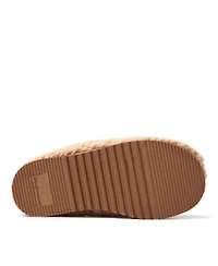 Dearfoams Women's Fiona Teddy Clog Slipper