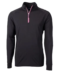Cutter & Buck Men's Adapt Eco Knit Stretch Recycled Quarter Zip Pullover