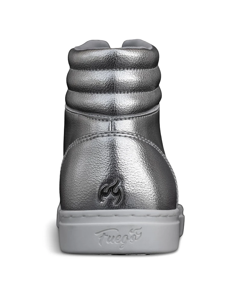 Fuego Kids Silver High-top Sneaker