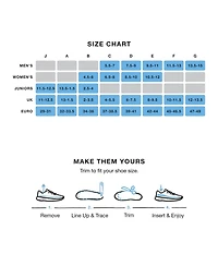 Superfeet Kids All-Purpose Support Medium Arch Insoles (Blue) - Trim-To-Fit Orthotic Shoe Inserts - Professional Grade - Junior/Little 11.5-13