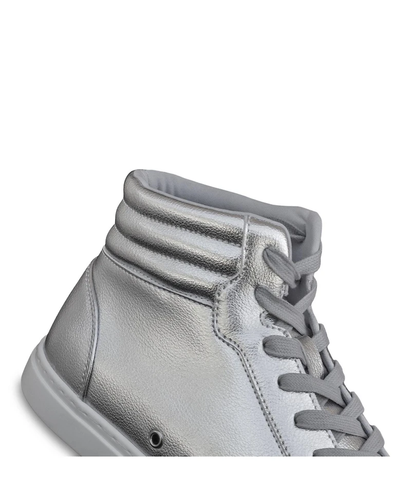 Fuego Men's Silver High-top Sneaker