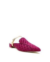 Alterre Women's Gold Twiggy Customizable Loafer Slide