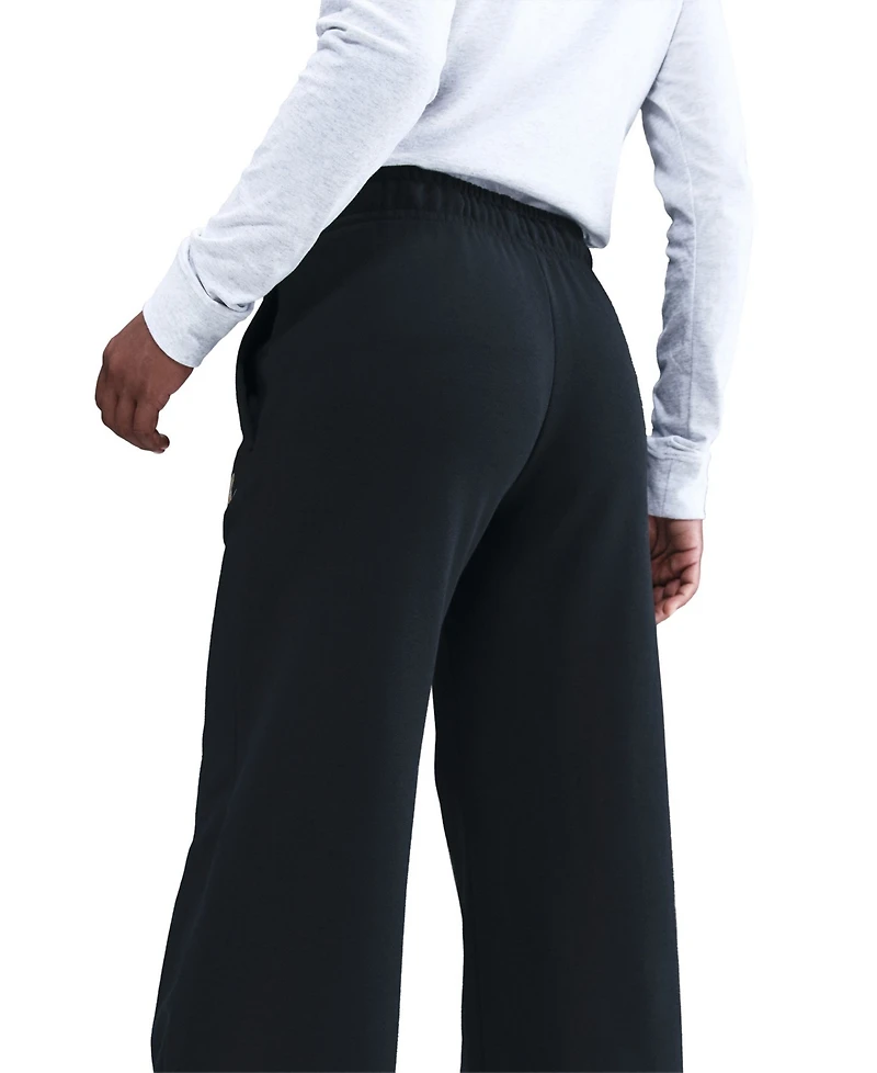 Nike Women's Club Fleece Mid-Rise Wide-Leg Pants