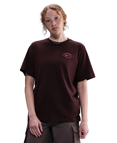Nike Women's Ribbed Collar Loose T-Shirt