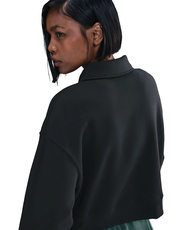 Nike Women's Phoenix Fleece Loose Collared Top