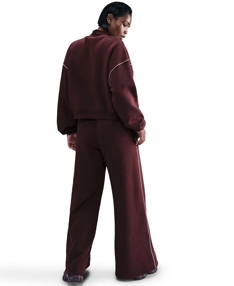 Nike Women's Phoenix Fleece Mock-Neck Sweatshirt