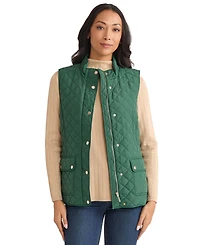Jones New York Petite Patch Pocket Vest