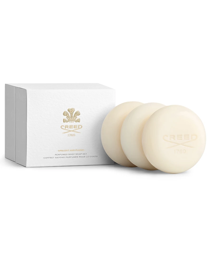 Creed 3-Pc. Opulent and Floral Perfumed Soap Gift Set