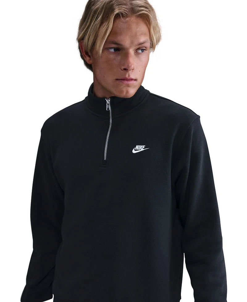 Nike Men's Sportswear Club Half-Zip Fleece Top