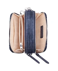 True Religion Studded Denim Camera Bag