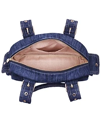 True Religion Multi-Patch Satchel