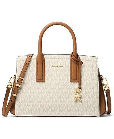 Michael Kors Laila Small Signature Logo Satchel