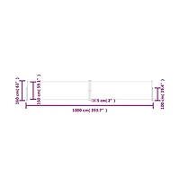 Side Awning Black Polyester with Pu coating, Steel, Aluminum
