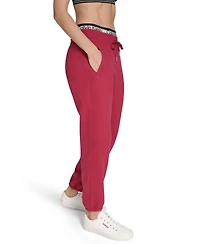 Calvin Klein Women's Performance Logo Stripe Jogger Sweatpants