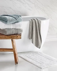 Hotel Collection 100% Cotton Reversible Bath Rug, 18" x 25", Exclusively at Macy's
