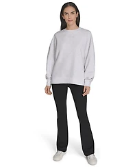 Calvin Klein Women's Performance Crew Neck Oversized Sweatshirt