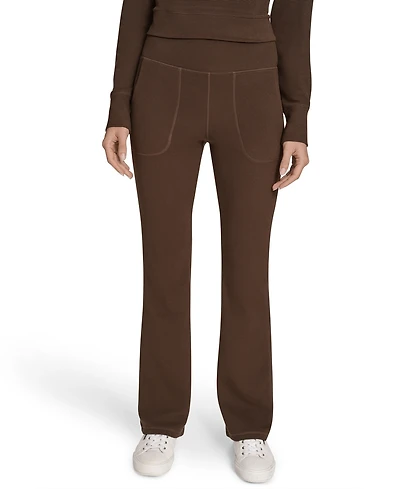 Calvin Klein Women's Flare-Leg High-Waist Pants