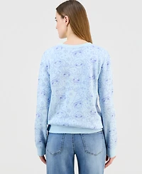 Disney Juniors' Stitch Crewneck Sweatshirt