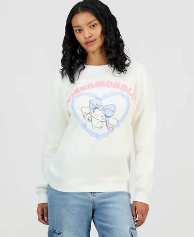 Love Tribe Juniors' Cinnamoroll Crewneck Sweatshirt