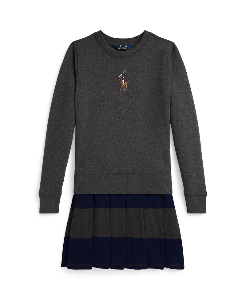 Polo Ralph Lauren Girls 7-16 Big Pony Fleece Dress