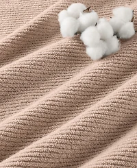 Madison Park Diagonal Ribbed Cotton 4-Pc. Bath Towel Set