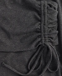 I.n.c. International Concepts Plus Ribbed Foldover Shirred-Waist Pants, Macy's Exclusive